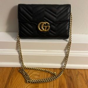 Gucci DUPEGG Mormont matelasse new black
